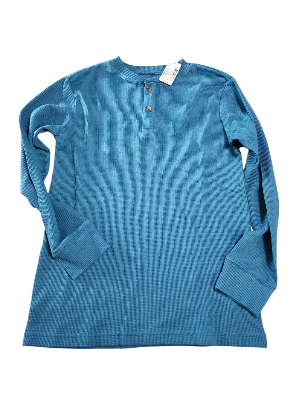 The Childrens Place Boys Waffle Knit Long Sleeve Top Nwt Size 10/12